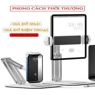 Giá Đỡ Điện Thoại, Máy Tính Bảng, Ipad Boneruy | Để Bàn, Đế Vuông, Hợp Kim Nhôm Chắc Chắn giá sỉ