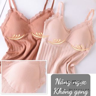 Áo trời trang hỗ trợ áo ngực có mút nhẹ
