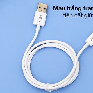Cáp sạc Type C - AVA+ TC1000N sạc nhanh 27W - dài 1m
