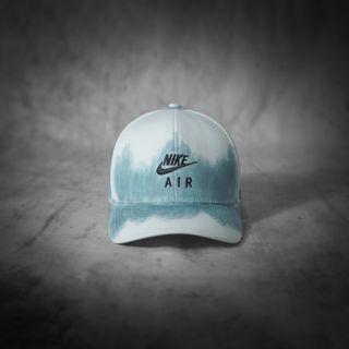 Nón lưỡi trai n-i-k-e loang màu xanh bít đuôi cap
