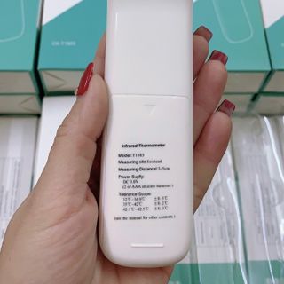Máy đo nhiệt độ máy đo thân nhiệt không tiếp xúc bảo hành 12 tháng