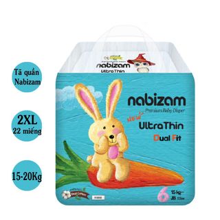 [𝐂𝐇𝐈́𝐍𝐇 𝐇𝐀̃𝐍𝐆] Tã/Bỉm Quần Nabizam nội địa Hàn siêu mỏng, siêu mềm, siêu thấm hút, đủ size từ 4-20KG