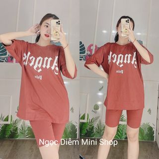 Đồ bộ nữ mặc nhà, đi dạo thun cotton. (43-65kg có BIGSIZE trên 7kg)
