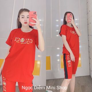 Đồ bộ nữ mặc nhà, đi dạo thun cotton. (43-65kg có BIGSIZE trên 7kg)