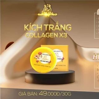 Siêu kích trắng collagen x3