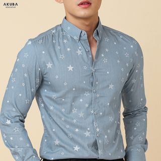 ÁO SƠ MI NAM TAY DÀI -A874