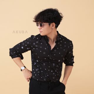 ÁO SƠ MI NAM TAY DÀI -A874