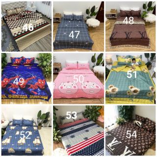 BỘ CHĂN GA GỐI HÈ 5 MÓN POLY COTTON