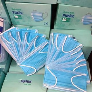 KHẨU TRANG FILTEX CAO CẤP (4 LỚP, HỘP 50 CÁI