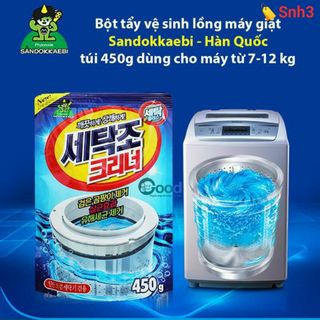 Bột Tẩy Vệ Sinh Lồng Máy Giặt Sandokkaebi 450g giá sỉ