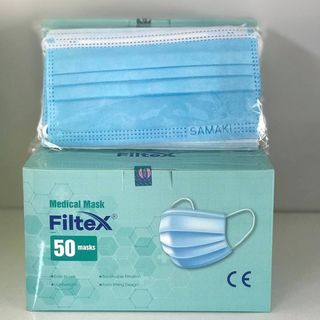 KHẨU TRANG FILTEX CAO CẤP (4 LỚP, HỘP 50 CÁI