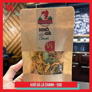 KHÔ GÀ LÁ CHANH 50G