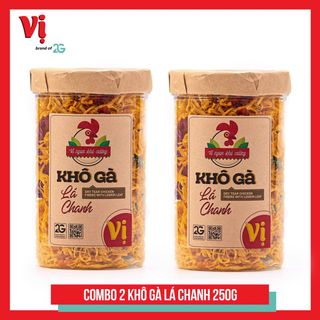 KHÔ GÀ LÁ CHANH 250G
