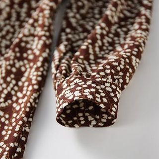 Đầm dự tiệc dáng suông đẹp cao cấp, phần vai và lai váy bèo nhúng xinh yêu,giá rẻ tại Vergine - V2641