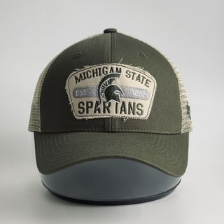 Nón Lưỡi Trai Michigan Xanh Rêu Phối Lưới