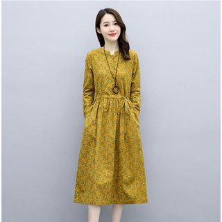 Đầm Dáng Suông, hàng đẹp cao cấp tại xưởng may Thời Trang Vergine - V2106