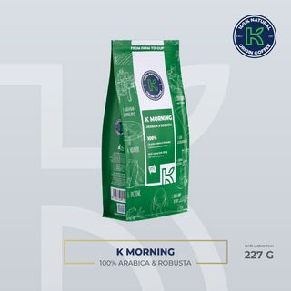 CÀ PHÊ RANG XAY K MORNING 227 G