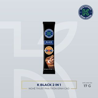 CÀ PHÊ HÒA TAN K BLACK 2 IN 1 - 255 G