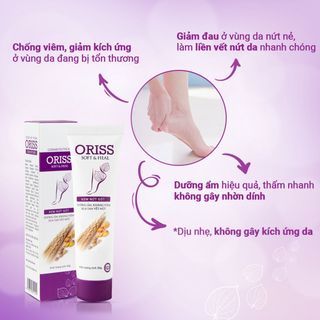 KEM TRỊ NỨT GÓT CHÂN ORISS 30G