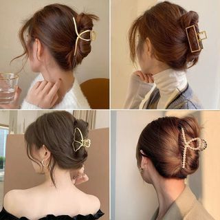 Kẹp tóc kim loại phong cách thanh lịch dành cho nữ