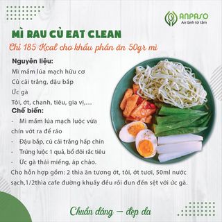 Mì Mầm Lúa Mạch Hữu Cơ 300g
