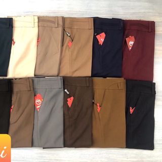 Quần tây công sở Thái Bình mã 79 vải trơn cao cấp không bai,không xù lông hàng công ty dệt may thái bình