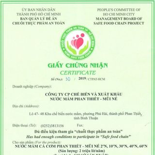 Nước Mắm Suchi 40N Đạm Xuất Khẩu