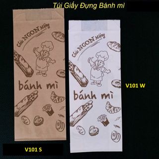 1000 túi giấy đựng bánh mì V01