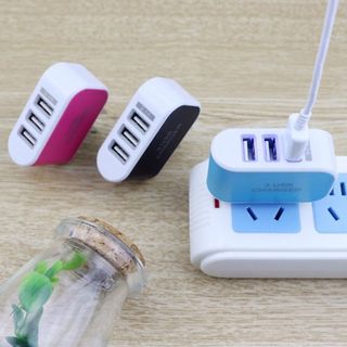 Củ Sạc 3 Đầu Tiện Lợi ( chọn màu ngẫu nhiên) - BINTECH