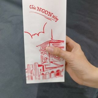 1000 túi giấy đựng bánh mì hình Bến Thành