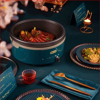 Nồi lẩu đa năng dung tích 4L đế điện rời.