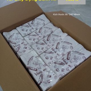 1000 túi giấy đựng bánh mì V01