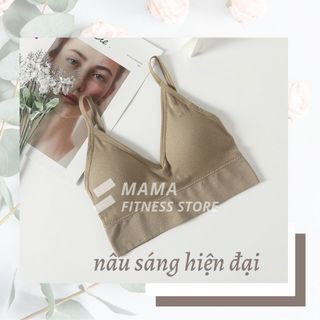 Áo bra thể thao 2 dây, khoét lưng chứ U - Bra cao cấp không gọng thoải mái vận động bản Take me B0603