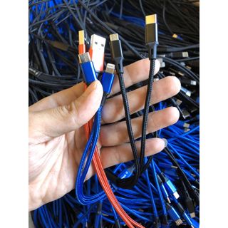 Cáp Dù Đa Năng 3 Đầu ( Lighting - Samsung - Type C ) Tiện Lợi - Bền Bỉ