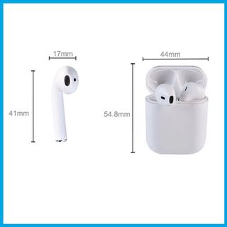 Tai nghe bluetooth TWS i12 không dây, tai nghe iphone, chơi game, giá rẻ BINTECH