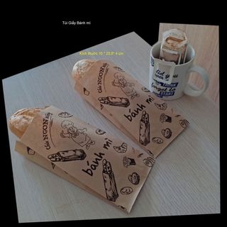 1000 túi giấy đựng bánh mì V01