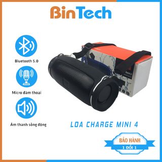 Loa Bluetooth Không Dây Charge 4 Mini Vỏ Nhôm Nghe Nhạc Hay Âm Thanh Hỗ Trợ Cắm Thẻ Nhớ Và Usb giá sỉ