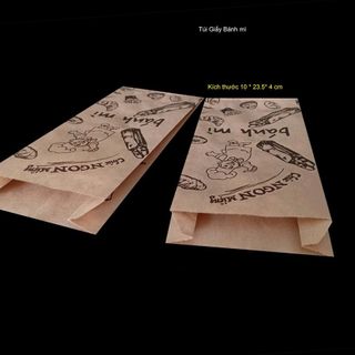 1000 túi giấy đựng bánh mì V01