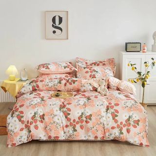 Bộ chăn ga gối Cotton poly 3D PL290