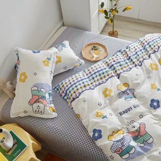 Bộ chăn ga gối Cotton poly 3D PL290