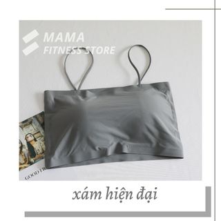 Áo 2 Dây CropTop ôm body - crt Thun có mút đệm ngực- vãi thun lạnh bst 4 màu *Darling* L601