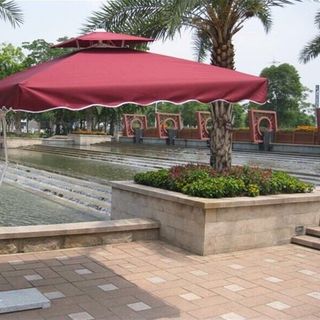 Dù ngoài trời, dù lệch tâm vuông 2m5, ( chưa bao gồm chân đế)