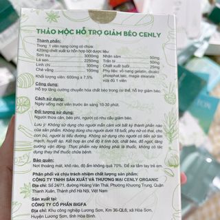 GIẢM CÂN THẢO MỘC CENLY