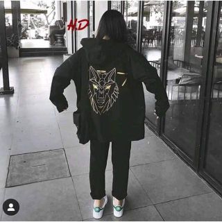 Áo Khoác Dù Nam Nữ Hai Lớp Chất Liệu Vải Gió Cao Cấp Hades Sói KD22