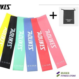 dây kháng lực miniband Aolikes, bộ 6 dây có video
