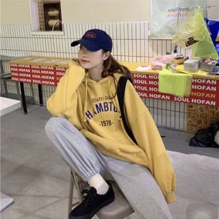 Áo Khoác Nỉ Hoodie In Ohambtons HDI14 Unisex Freesize Phong Cách Hàn Quốc dưới 75kg