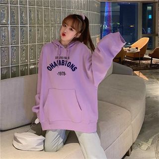 Áo Khoác Nỉ Hoodie In Ohambtons HDI14 Unisex Freesize Phong Cách Hàn Quốc dưới 75kg