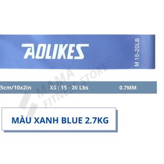 dây kháng lực miniband Aolikes, bộ 6 dây có video