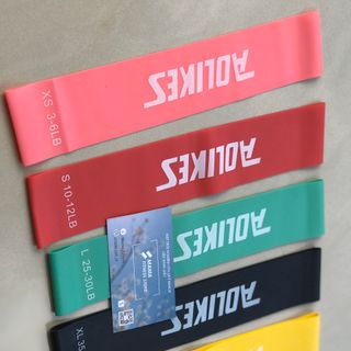 dây kháng lực miniband Aolikes, bộ 6 dây có video