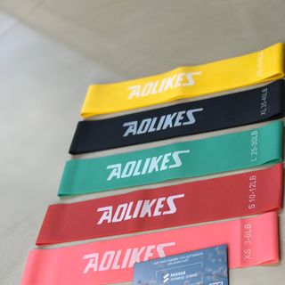 dây kháng lực miniband Aolikes, bộ 6 dây có video